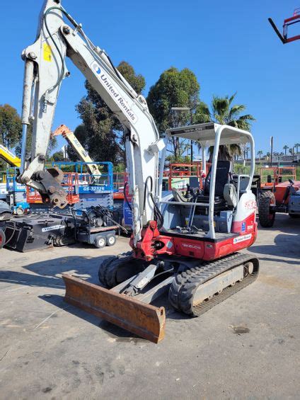 mini excavator rental escondido ca|united rental escondido ca.